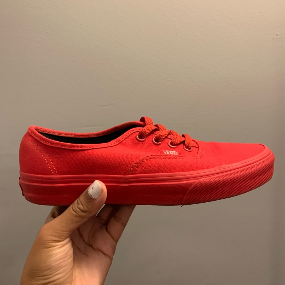 Red Classic Vans